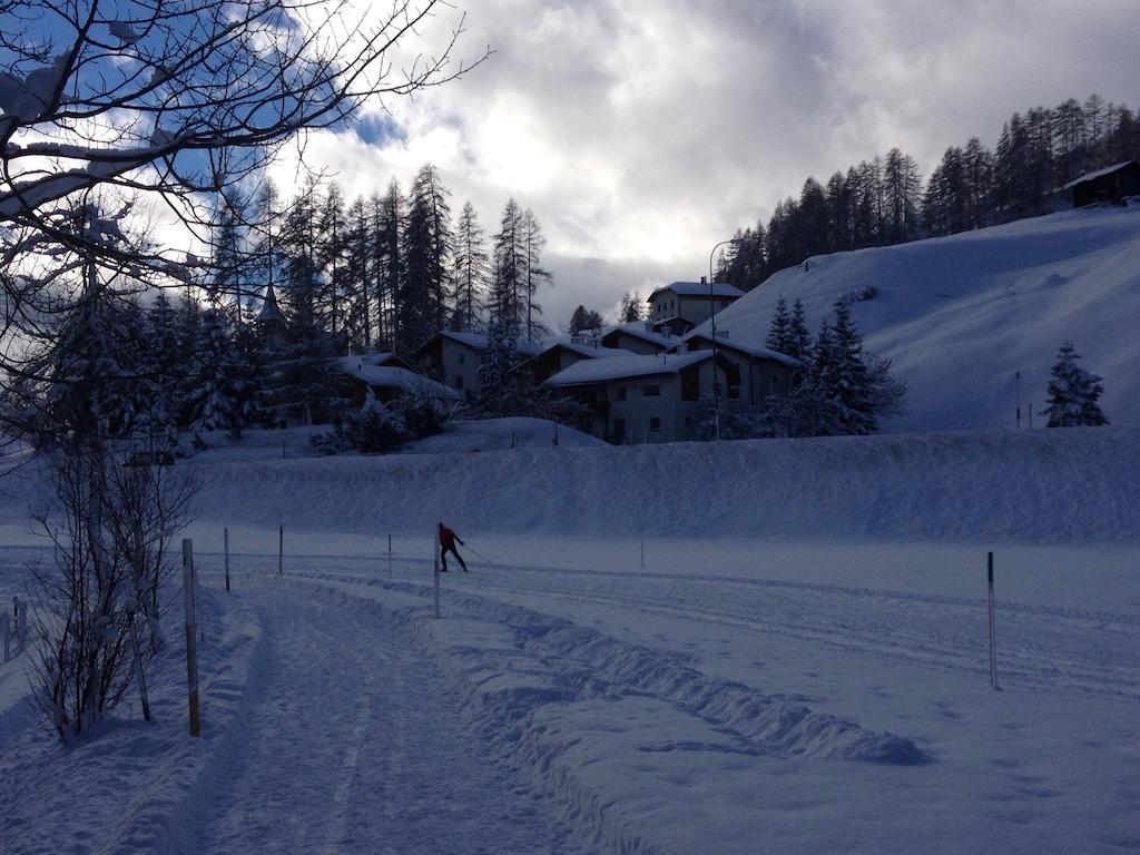 Ferienwohnung Gadenstatt Davos Exteriör bild